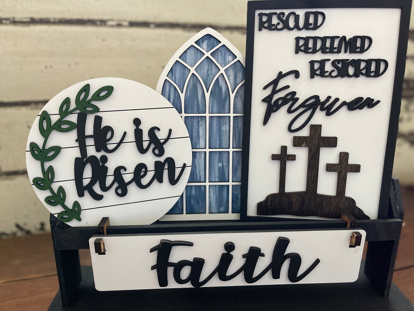 Shelf stand for mini signs
