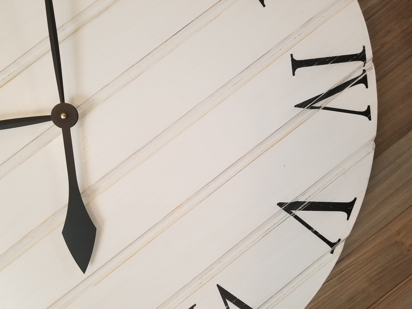 Farmhouse White Clock